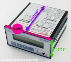 NEW TOKYO KEISO malema 3L/min Teflon PFA Ultrasonic Liquid Flow Sensor w/Meter