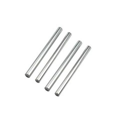 BBYPP 4PCS Pure Zinc Rod 100mm x 10mm, High X Silver