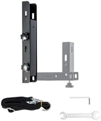 Side Mount Trailer Ladder Rack, Foldable Heavy Duty Steel Rack with Strap​​, …