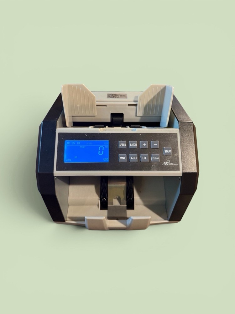 Royal Sovereign, Money Counter, RBC- ED 200, Detects Counterfeit Bills