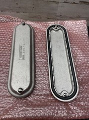 *NEW* 2 Eaton BG68 SA Mogul Conduit Outlet Body Covers 1-1/2 & 2″