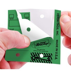 250 Self-Protecting Paper Key Tags with Split Rings for Dealers