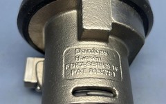 Danfoss/Eaton FD83-2046-16-16 SS Hose Barb Adapter Full Flow Dual Interlock -NEW