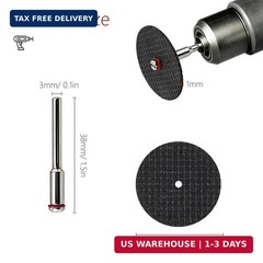 60Pcs Rotary Tool Cut Off Wheel 1-1/4 inch Reinforced Fiberglass Cut Off Wheels