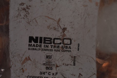 Nibco 9024950 Solder Pressure Copper Adapter Fittings 3/4″ 24 Pack 603