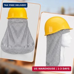 4 Pcs Hard Hat Sun Shade Cooling Skull Cap Elastic Sun Shade Neck Shield Quick D