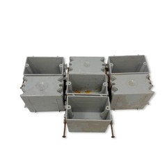 LOT 7 CANTEX EZ23SN 1-Gang New Work PVC Electrical Switch Outlet Box 23 Cu. In.