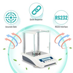 220g/0.1mg Lab Scale 210g/0.001g 3Kg/0.01g Digital Electronic Analytical Balance