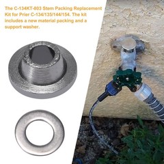 C-134KT-803 Stem Packing Kit Replace for Prier C-134/135/144/154, Fits for…