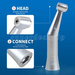 NSK Style Dental Low Speed Handpiece 1:1 Gear Push Button Contra Angle YX23