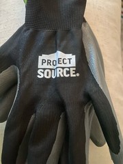 Project Source 2624617 Grip Nitrile Coated Gloves L/XL Large XLarge