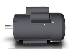 Techtop Electric Motor 2 HP 1800 Rpm 1-PH 115/208-230 Volt 145T Frame