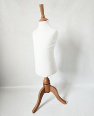 Tailors Dummy Mannequin Kids 3-4 Years (116-128) Wooden Stand