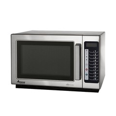 Amana RCS10TS Stackable Commercial Microwave with Push Button Controls – 120V