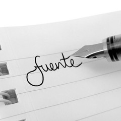 ZEBRA Fuente – Disposable Fountain Pen – Black Ink 6 Count (Pack of 1),