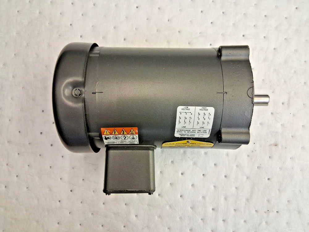 Baldor Reliance Three Phase AC Motor TEFC Enclosure VM3542