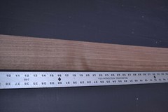 Walnut Raw Wood Veneer Sheet 4.5 x 61 inches 1/42nd thick 7628-22