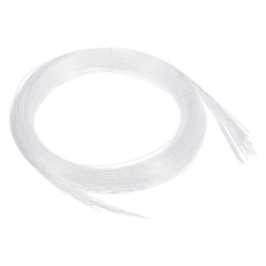 MECCANIXITY 50Pcs 9.8ft PMMA Mixed Fiber Optic Cable Strands 0.04 Inch Side Glow