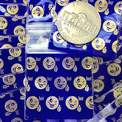 BaggiesSince1987 – 125125 ZipSeal BAGS 100PCS MIX DESIGN METALLIC P, 👀Details🔽