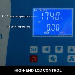 Precision Thermostatic Bath Water Oil Circulator -40°C to 100°C for Calibration