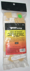 Forney 62120 White Cable Tie Mounts 1 x 1 in Square Nylon Holds 18-50 lbs 100 pk