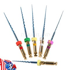 6Pcs Endo Rotary Files Dental X3 Endodontic NITI Engine Files 21/25/31MM