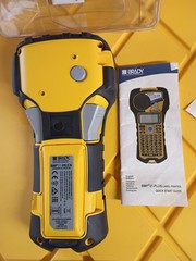 Brady BMP21-PLUS Portable Label Printer. Fresh Batteries Installed. Free Ship !!