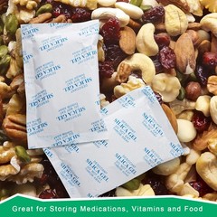 O2frepak 50Gram(20Packets) Food Grade Moisture Absorbers Silica Gel Packs Des…