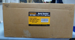 DuroDyne Item 21046 Butyl Gasket 3/16” x 5/8” Light Grey Qty 500ft/Box 25ft/Roll