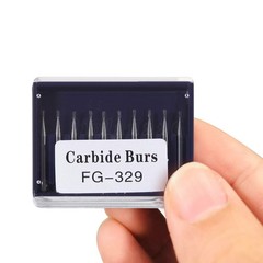 Dental Carbide Burs FG-329 Pear Burs for High Speed Handpiece 19mm 10pcs USA