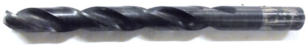 UNKNOWN DRILL BIT, 1/2”, 6” OVERALL LENGTH , STRAIGHT SHANK , 2 FLUTE -SPIRAL