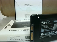 Samsung 750 EVO Internal Solid State Drive 120GB MZ7TY120 – New In Box