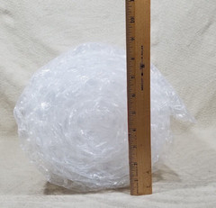 1/2 LARGE BUBBLE CUSHIONING WRAP PADDING 12″ x 15′ FT ROLL PERFORATED CUTS