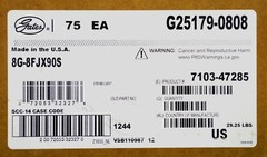 12ea, 8G-8FJX90S MegaCrimp Coupling Female JIC 37 Flare Swivel – 90 Bent Tube