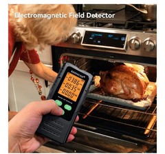 EMF Detector Meter 3 Types AC Magnetic Electric Microwave Radiation RD630W