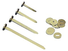 Acco Brands Acco Solid Brass Fasteners 1 1/4 Inch Capacity 100 Count A7071505