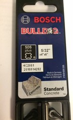 Bosch HC2001 5/32-Inch x 4-Inch x 6-Inch 4-Flute Dust Removal SDS-Plus Drill Bit