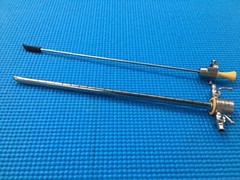 Circon ACMI E123-S & E123-O 23FR Cystoscope Sheath & Obturator Urology