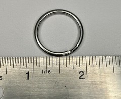 1″ – 2″ (25mm-50mm) 304 Stainless Steel Split Rings, Key Rings – 4 pieces