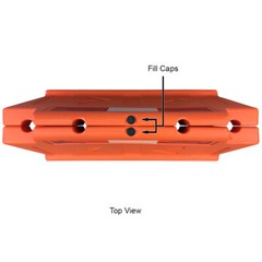 Low Profile Stackable Water Filled Traffic Barriers – Electriduct