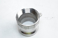 New Camlock Male Adapter x 2″ Female NPT 316 Stainless Steel Type A 200A Fitting