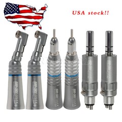 NSK Style Dental Slow Low Speed Handpiece Straight Contra Angle Air Motor 4/2H