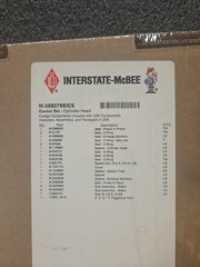 Interstate McBee M-3550765IES Gasket Set – Cylinder Head