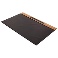 Wood Leather Desk Organizer Set Walnut Wood Combination Organizer Set- 11 PCS