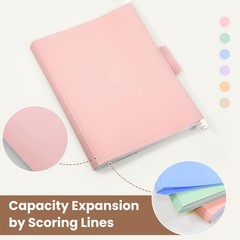 Plastic Hanging File Folders for Letter Size with 1/5 Tabs, 1.35 Inch Expansi…