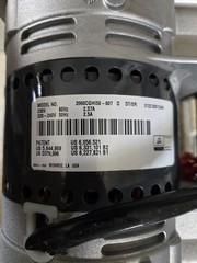 THOMAS 2660CGHI50 Oil-Less WOB-L Piston Compressor / Vacuum Pump 220/230/240v