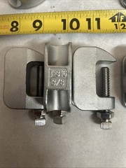 (BOX OF 12) 3/8″ T-316 Stainless Steel CHN Threaded Beam Clamp