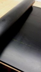 Neoprene Rubber Sheet Flexible, Solid 1/4″ Thick x 4″ x 12″ Strip 60A Duro Black