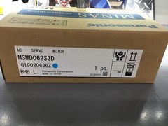 NACHI Panasonic Minas 600 WATT AC Servo Motor MSMD062S3D