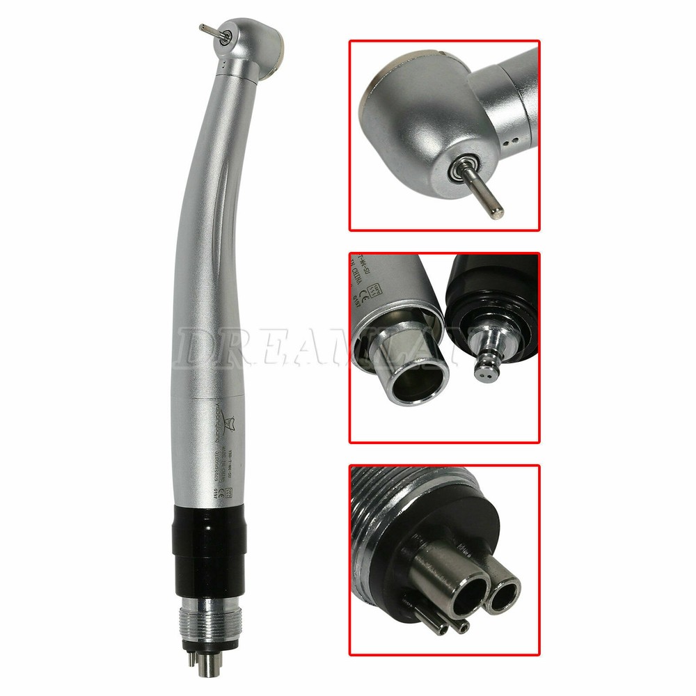 1-5 YABANGBANG Dental High Speed Handpiece + 4 Hole Quick Coupler 360° / Rotor